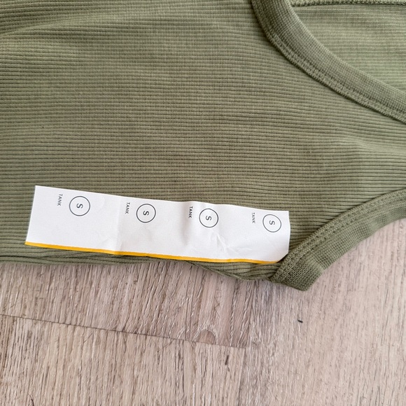 Universal Thread Sage Green Ribbed Tank - Picture 3 of 5